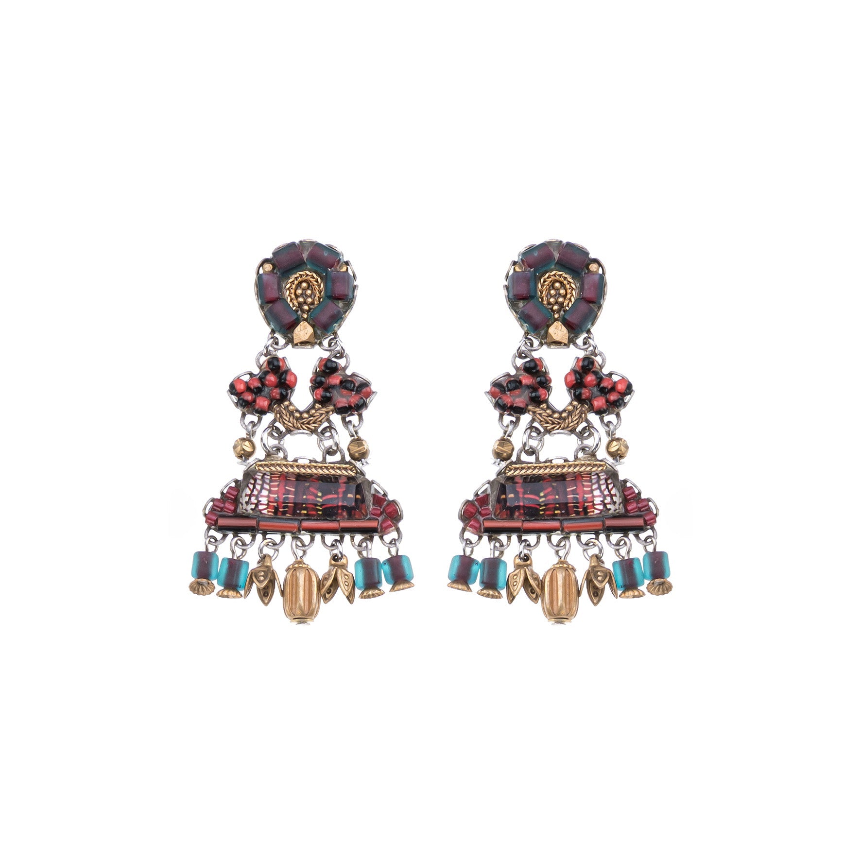 Ayala Bar Jewelry Ayala Bar Noble Wine Set, Carmin Earrings