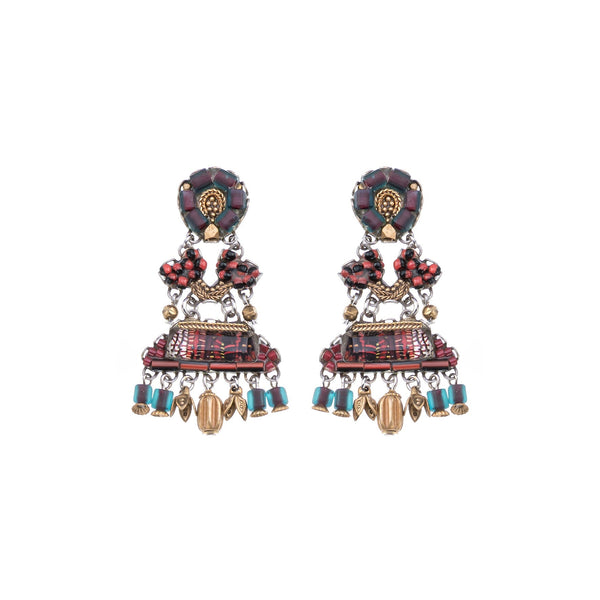 Ayala Bar Jewelry Ayala Bar Noble Wine Set, Carmin Earrings