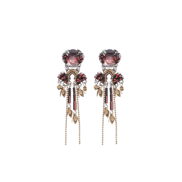 Ayala Bar Jewelry Ayala Bar Noble Wine Set, Flame Earrings