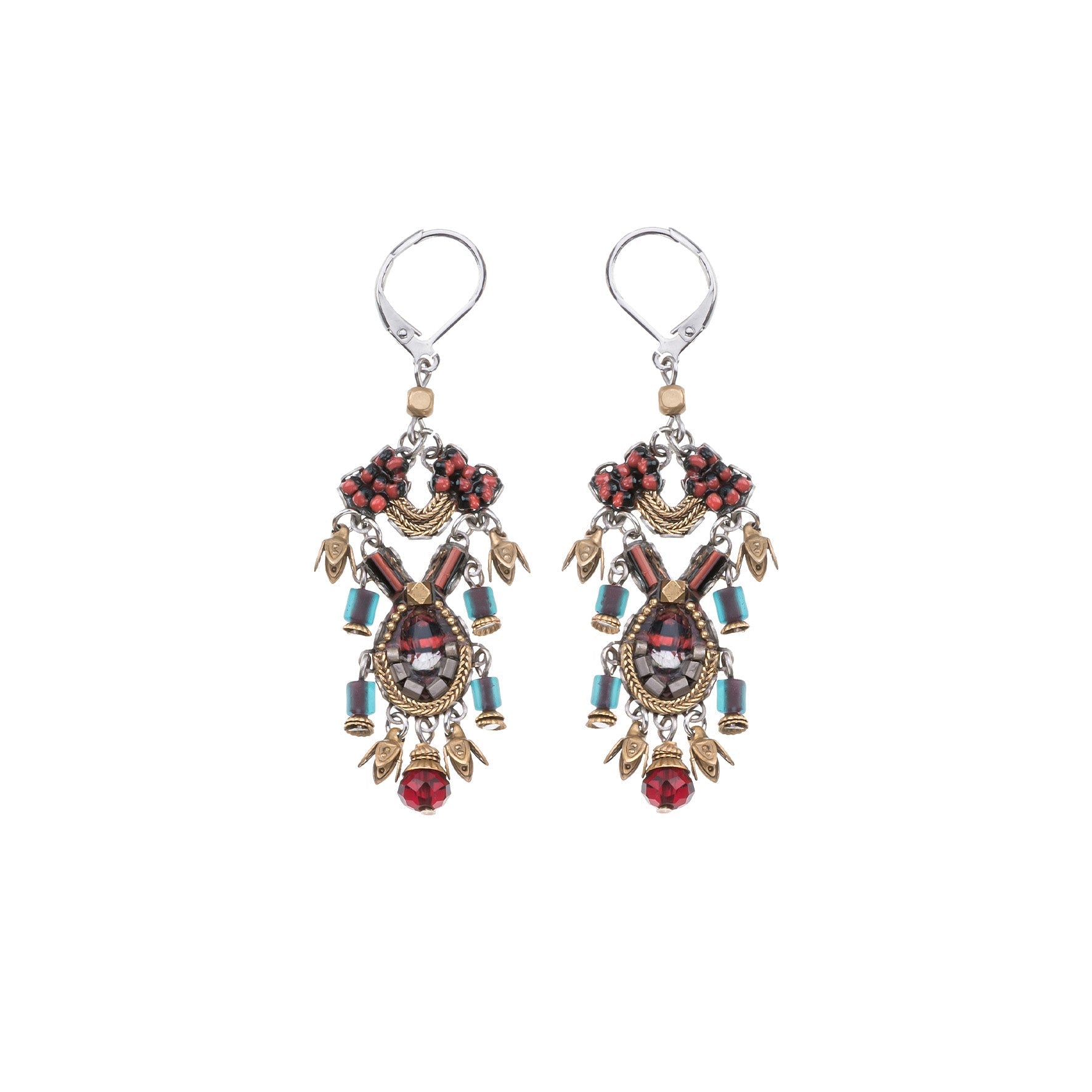 Ayala Bar Jewelry Ayala Bar Noble Wine Set, Ruby Earrings
