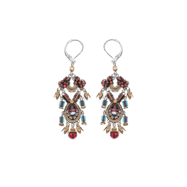 Ayala Bar Jewelry Ayala Bar Noble Wine Set, Ruby Earrings