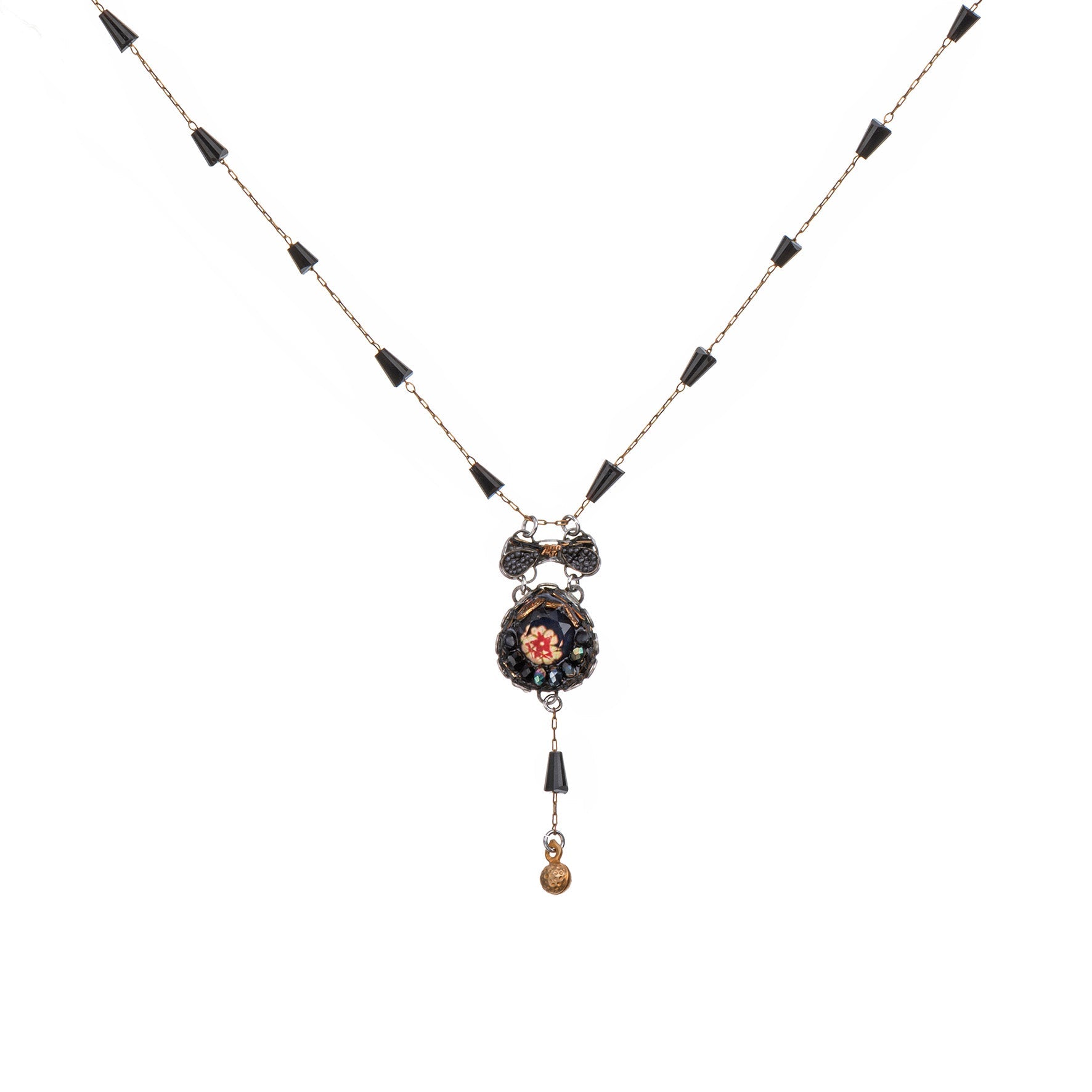 Ayala Bar Jewelry Ayala Bar Obsidian Night Set,Delicate Necklace,Ash