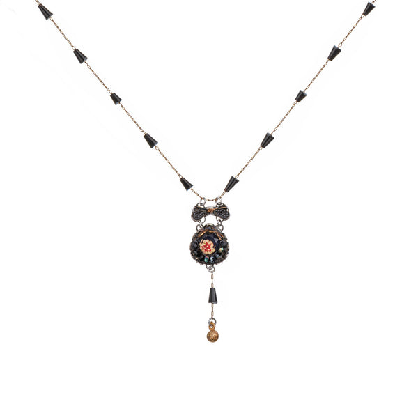Ayala Bar Jewelry Ayala Bar Obsidian Night Set,Delicate Necklace,Ash