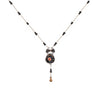 Ayala Bar Jewelry Ayala Bar Obsidian Night Set,Delicate Necklace,Ash