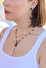 Ayala Bar Jewelry Ayala Bar Obsidian Night Set,Delicate Necklace,Ash