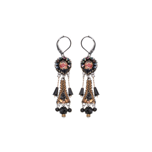 Ayala Bar Jewelry Ayala Bar Obsidian Night Set, Earring,Ardor