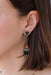 Ayala Bar Jewelry Ayala Bar Obsidian Night Set,Long Earring, Cenere