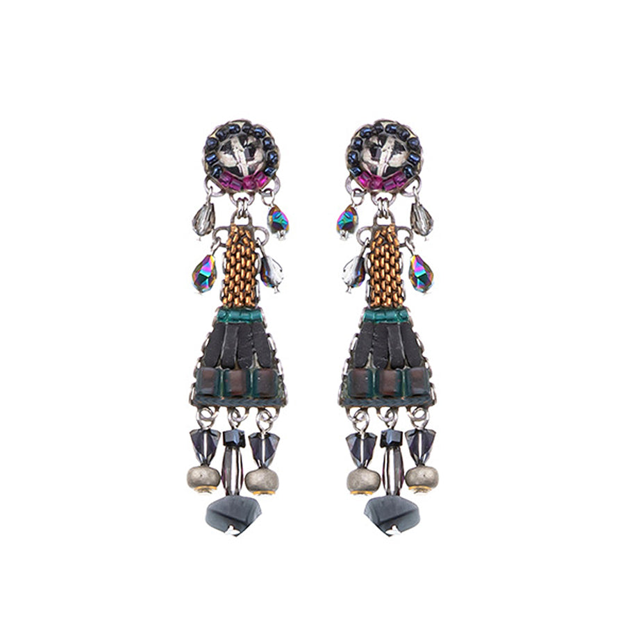 Ayala Bar Jewelry Ayala Bar Obsidian Set, Classic Black Earrings, Onyx