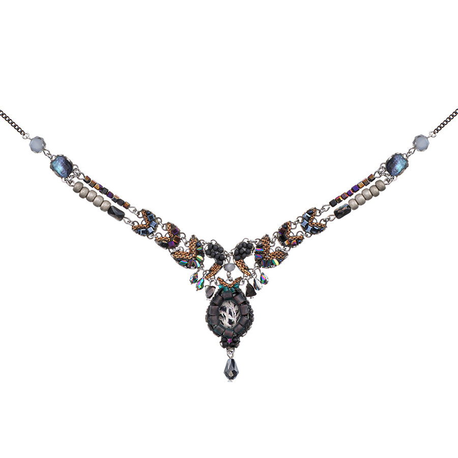 Ayala Bar Jewelry Ayala Bar Obsidian Set, Classy Necklace, Nocturne
