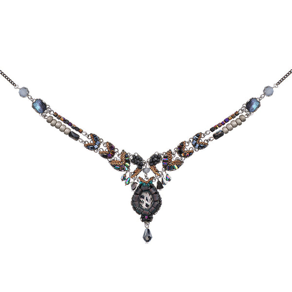 Ayala Bar Jewelry Ayala Bar Obsidian Set, Classy Necklace, Nocturne