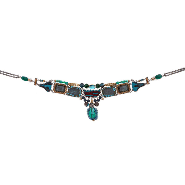 Ayala Bar Jewelry Ayala Bar Ocean Abyss  Set,Artisan Choker Necklace, Abyssos