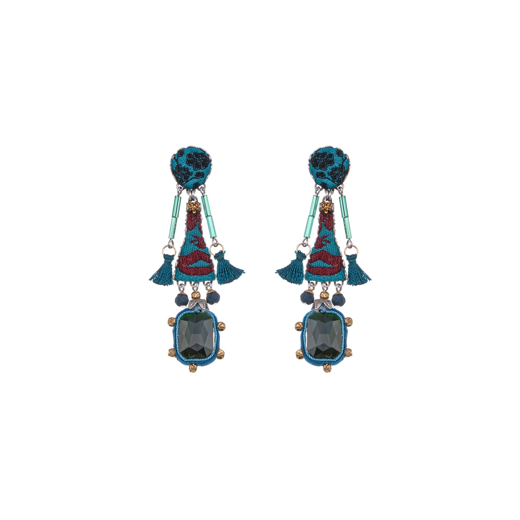 Ayala Bar Jewelry Ayala Bar Ocean Abyss  Set,Long Ele  Earring,Sindhu