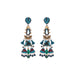 Ayala Bar Jewelry Ayala Bar Ocean Abyss  Set,Long Elegant  Earring,Tiefe