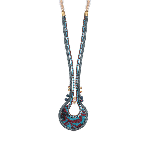 Ayala Bar Jewelry Ayala Bar Ocean Abyss  Set,Long Pendant Necklace, Fondo