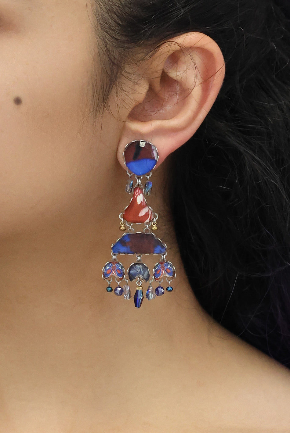 Ayala Bar Jewelry Ayala Bar Ocean Edge Set, Coralia Earrings