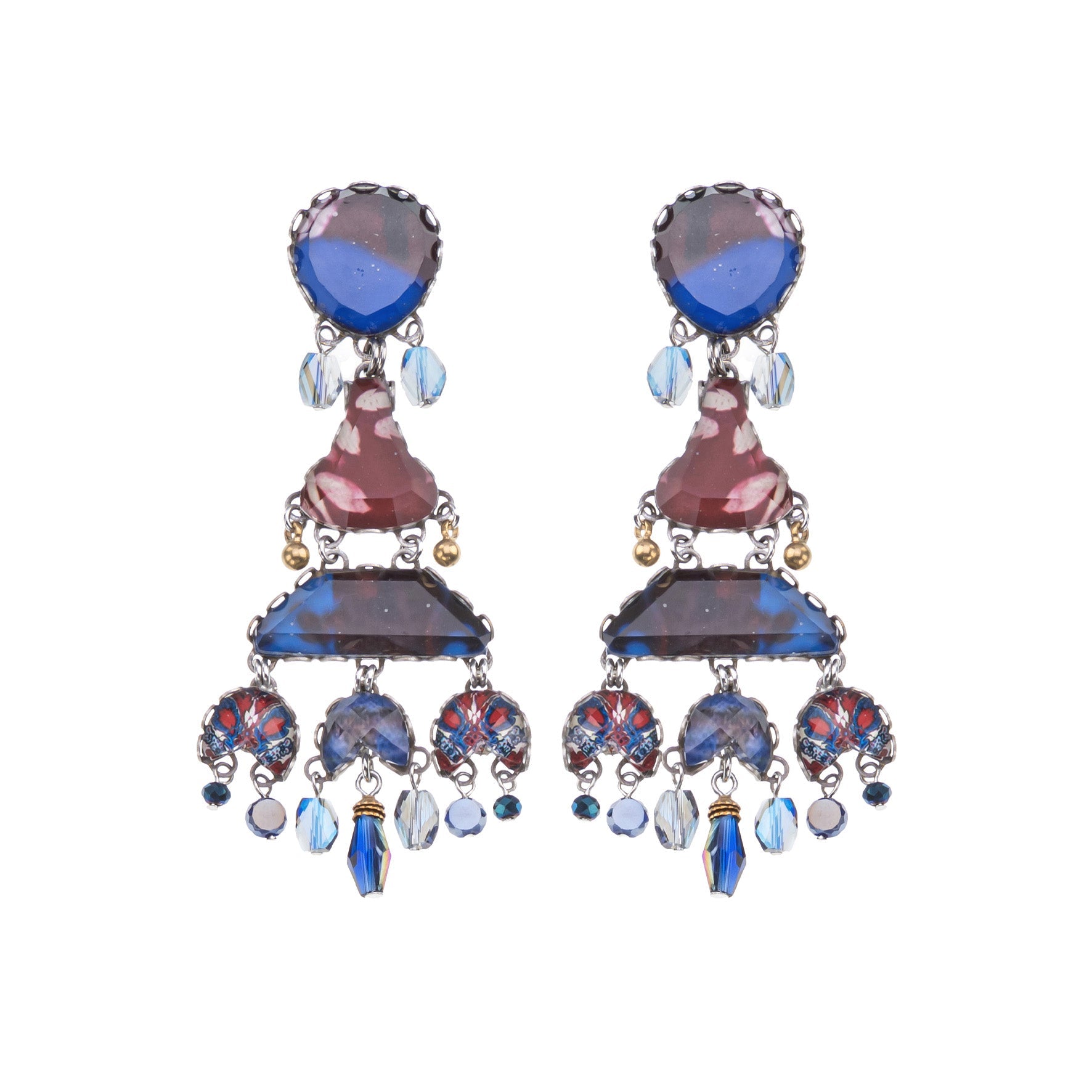 Ayala Bar Jewelry Ayala Bar Ocean Edge Set, Coralia Earrings