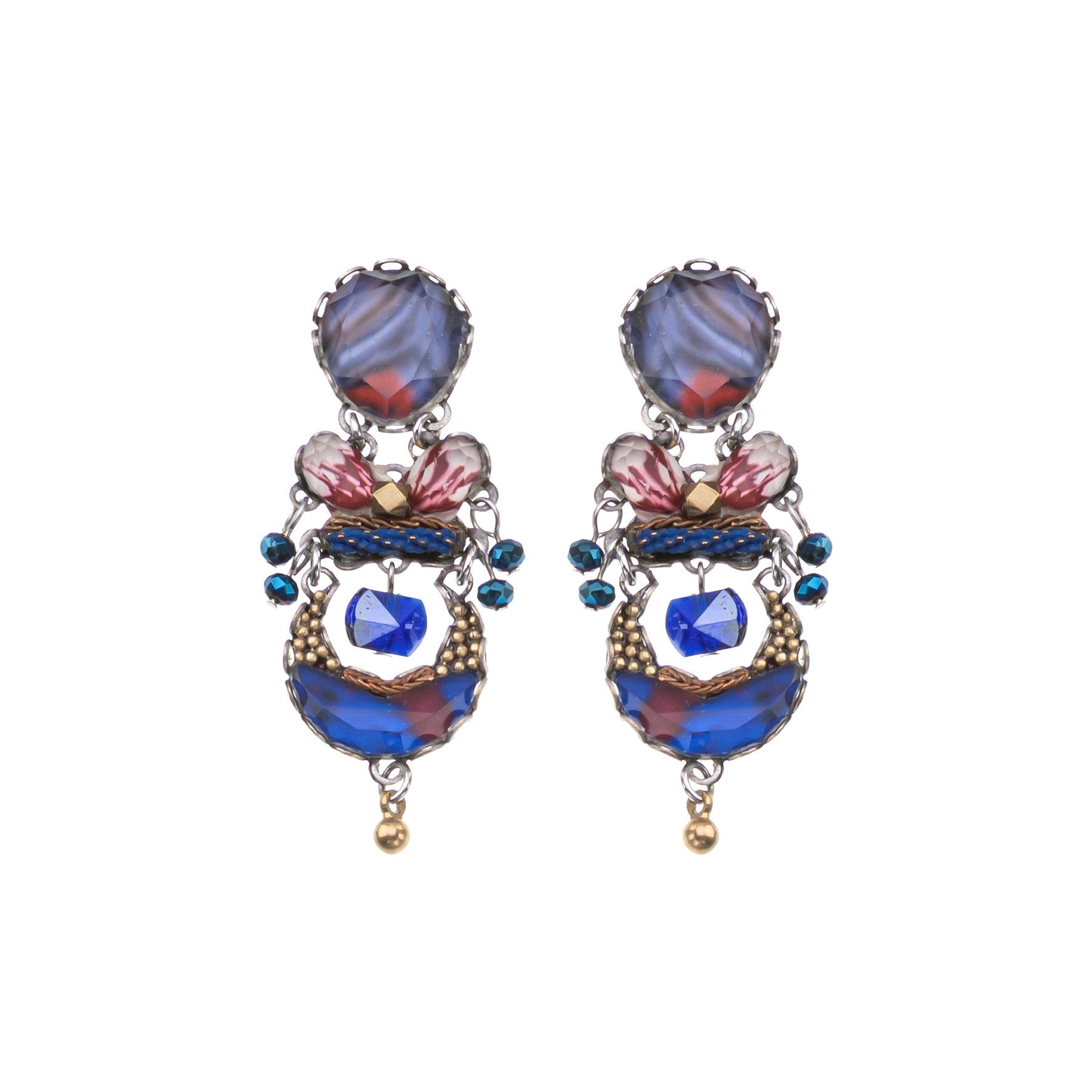 Ayala Bar Jewelry Ayala Bar Ocean Edge Set, Plagia Earrings