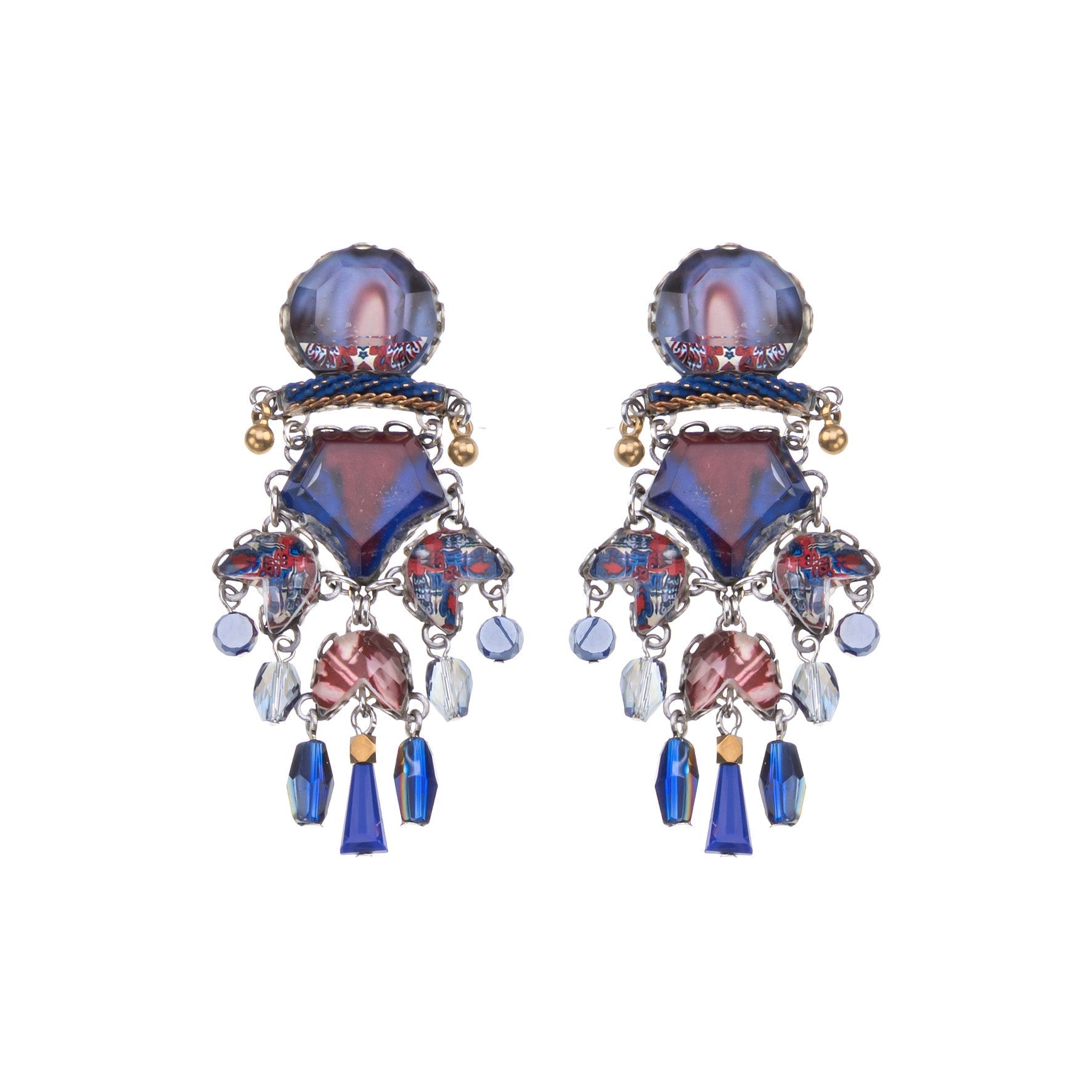 Ayala Bar Jewelry Ayala Bar Ocean Edge Set, Severa Earrings