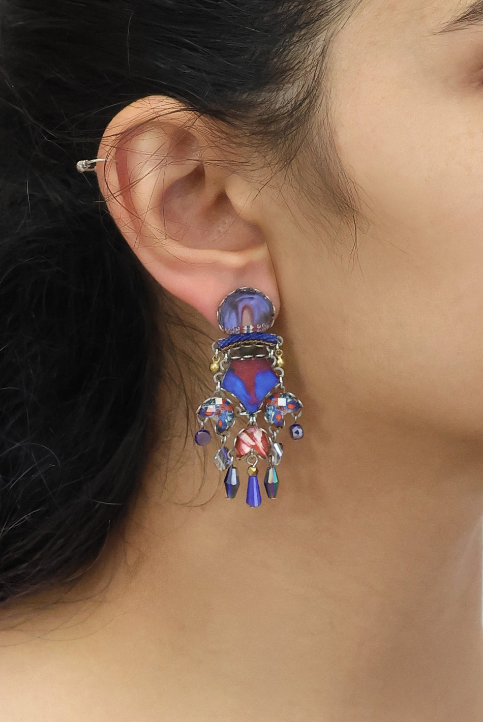 Ayala Bar Jewelry Ayala Bar Ocean Edge Set, Severa Earrings