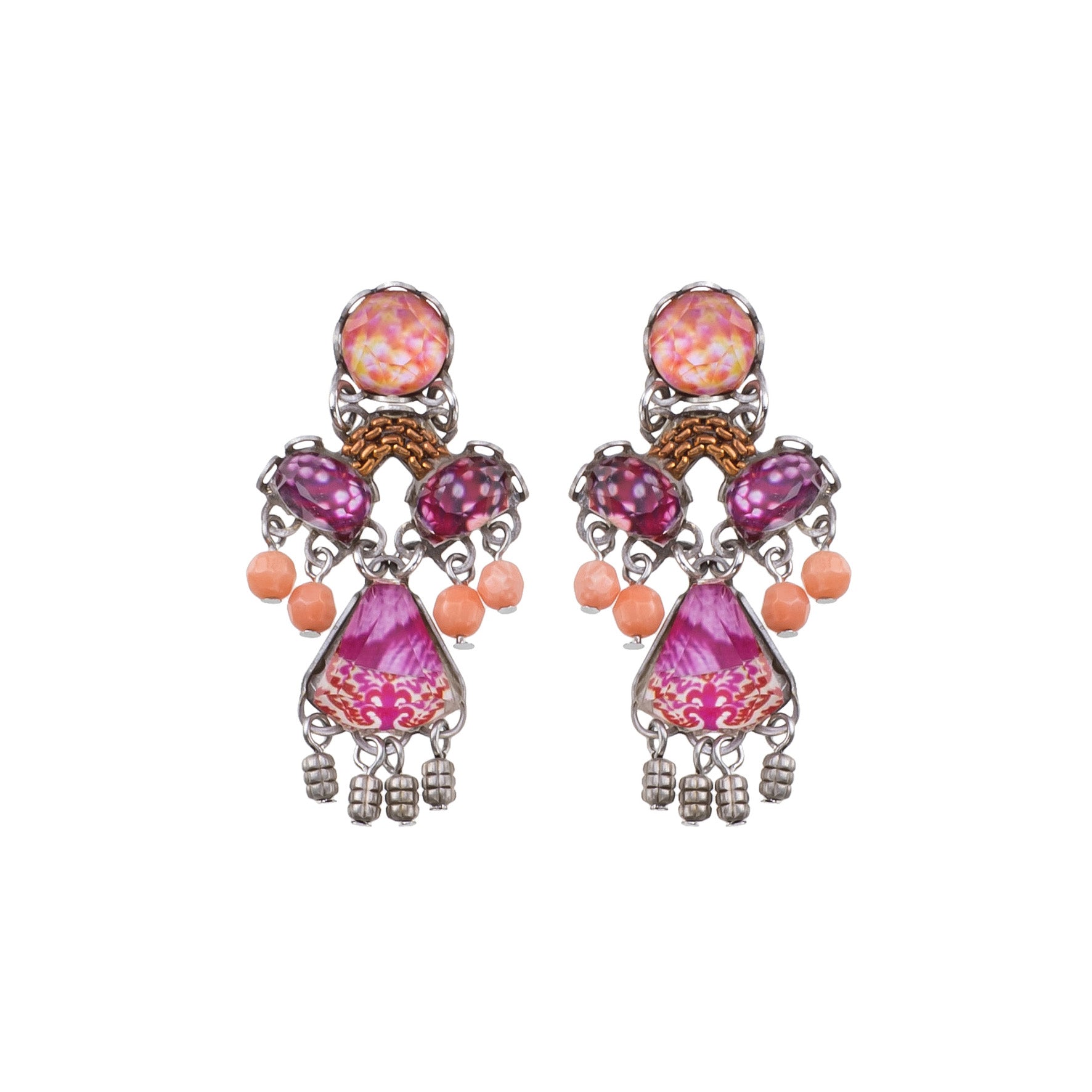 Ayala Bar Jewelry Ayala Bar Playful Earrings Rose Embrace Set, Holly