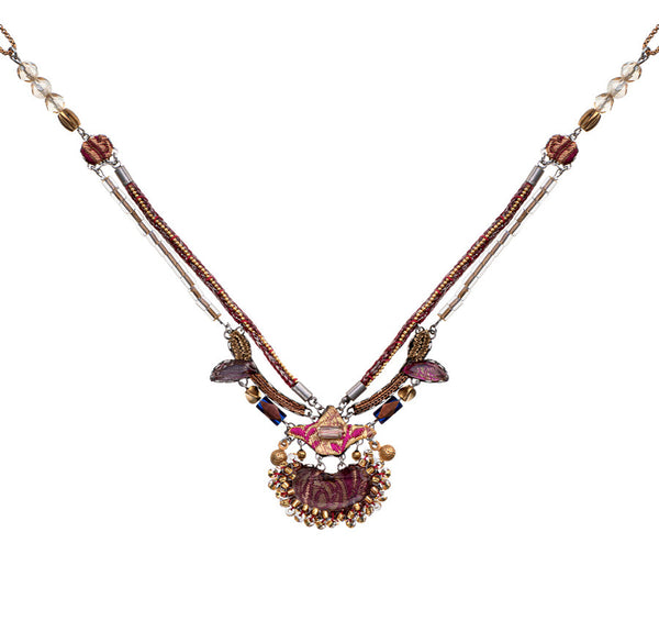 Ayala Bar Jewelry Ayala Bar Plum Wine Set, Custom Necklace, Hakubai