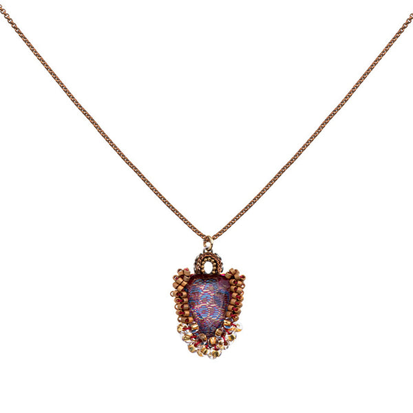 Ayala Bar Jewelry Ayala Bar Plum Wine Set, Elegant Pendant Necklace, Snowbloom