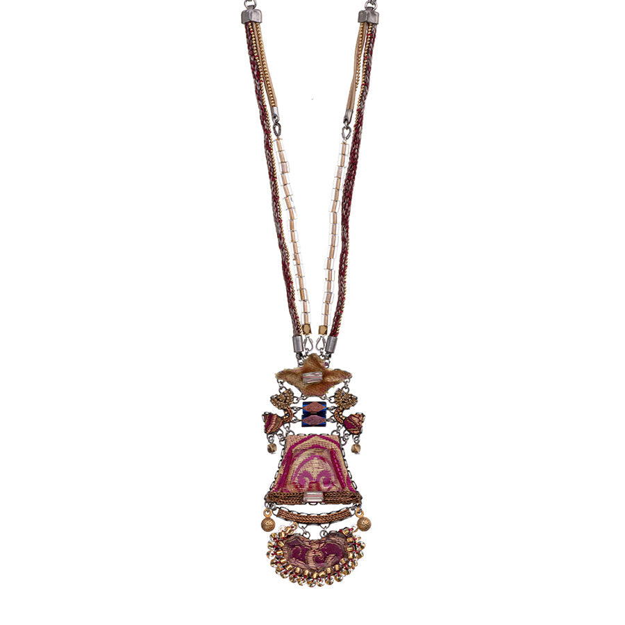 Ayala Bar Jewelry Ayala Bar Plum Wine Set, Long Pendant Necklace, Pulm