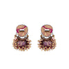 Ayala Bar Jewelry Ayala Bar Plum Wine Set, Purple Earrings, Petaline