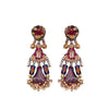 Ayala Bar Jewelry Ayala Bar Plum Wine Set, Purple Earrings, Pranella