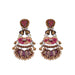 Ayala Bar Jewelry Ayala Bar Plum Wine Set, Statement Beaded Earrings, Prunos