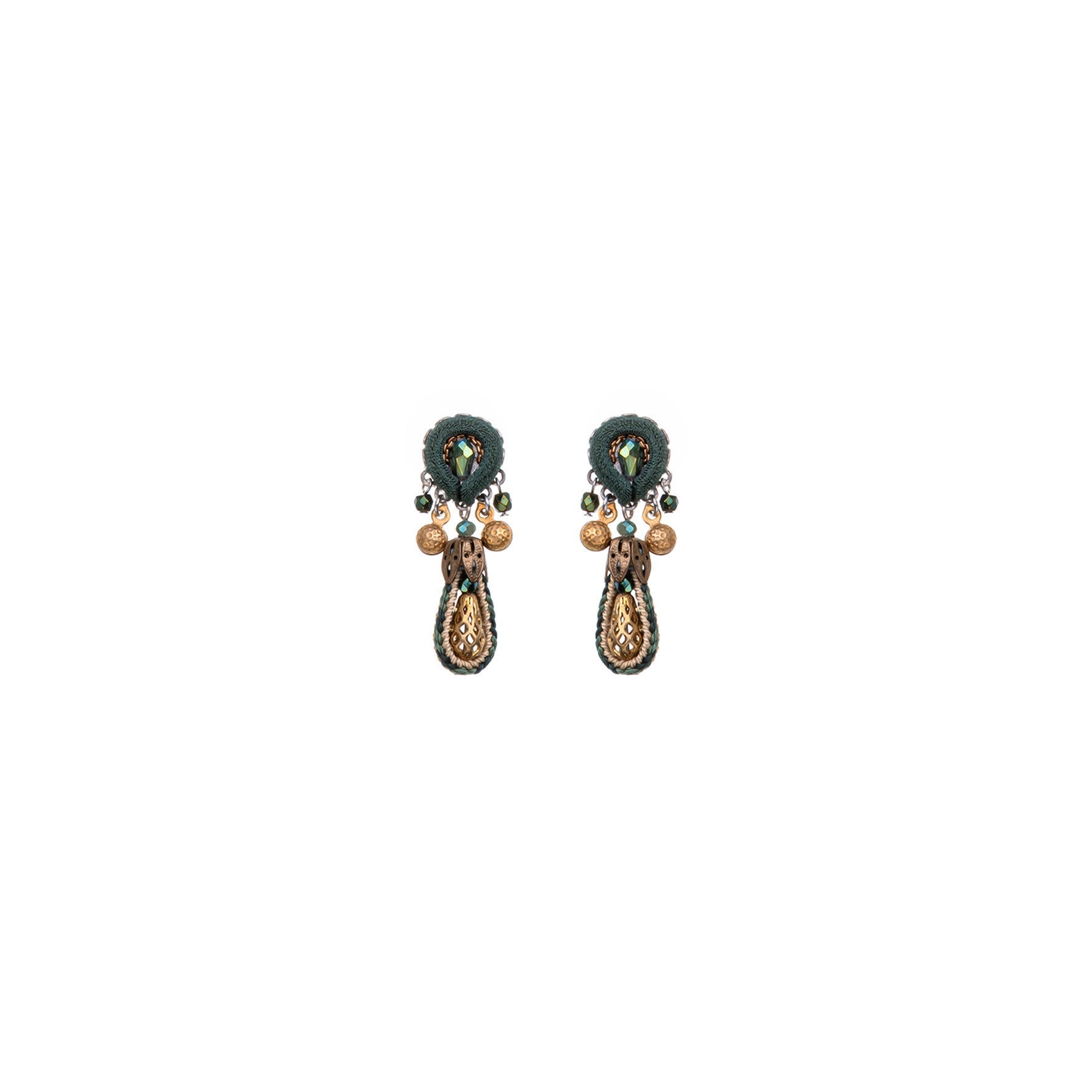 Ayala Bar Jewelry Ayala Bar Prism Set,Small Stud  Earring, Moss