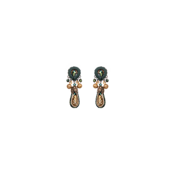 Ayala Bar Jewelry Ayala Bar Prism Set,Small Stud  Earring, Moss