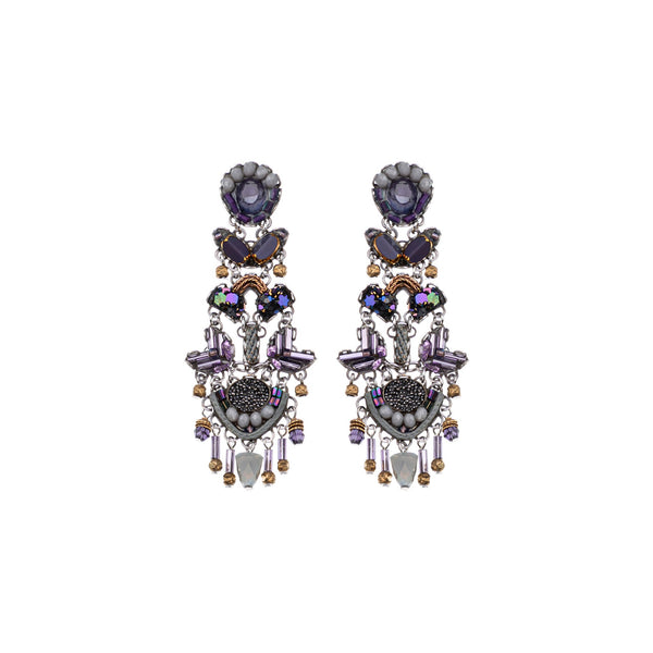 Ayala Bar Jewelry Ayala Bar Purple Passion Set,Artistic Earring,Garcia