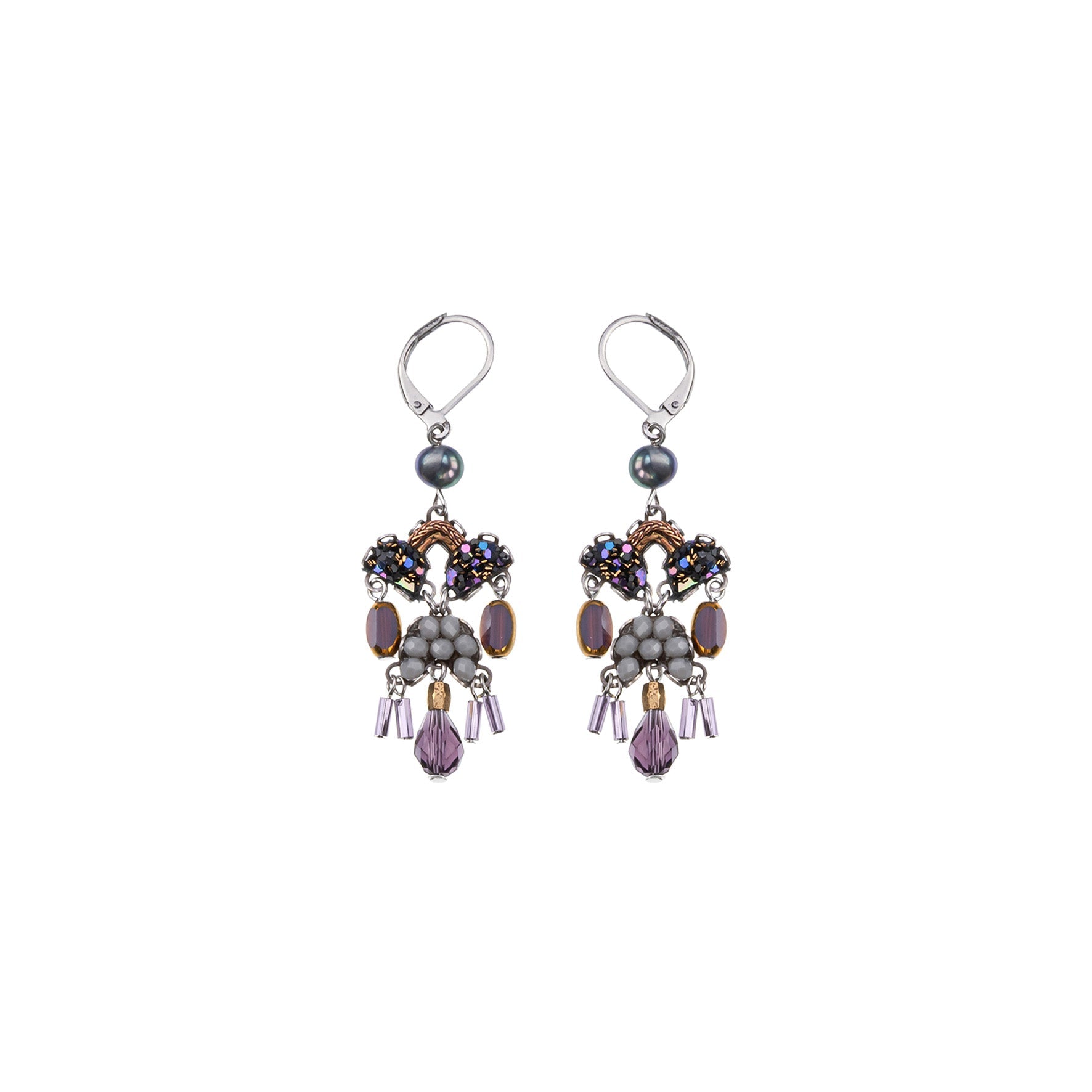 Ayala Bar Jewelry Ayala Bar Purple Passion Set, Earring,Rei