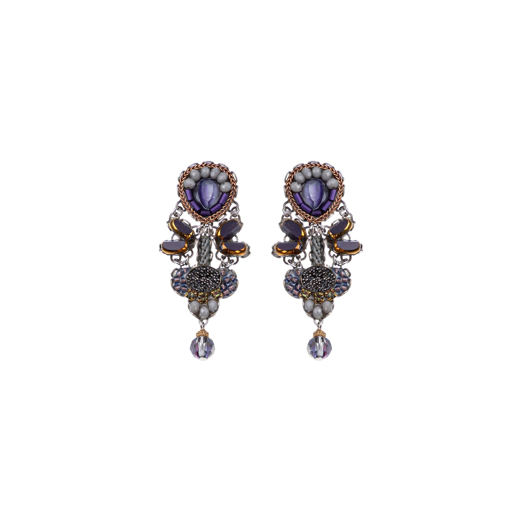 Ayala Bar Jewelry Ayala Bar Purple Passion Set,Elegant Earring,Sirr