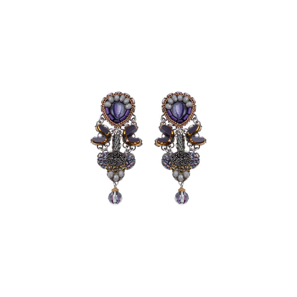 Ayala Bar Jewelry Ayala Bar Purple Passion Set,Elegant Earring,Sirr