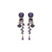 Ayala Bar Jewelry Ayala Bar Purple Passion Set,Long Beaded Earring,Takara