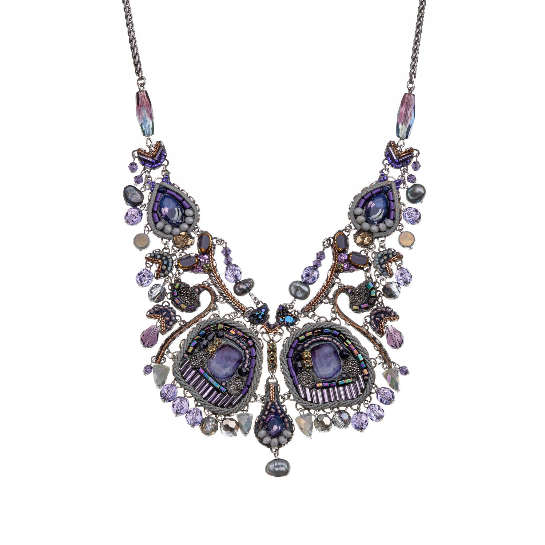 Ayala Bar Jewelry Ayala Bar Purple Passion Set,Statement Necklace,Grace