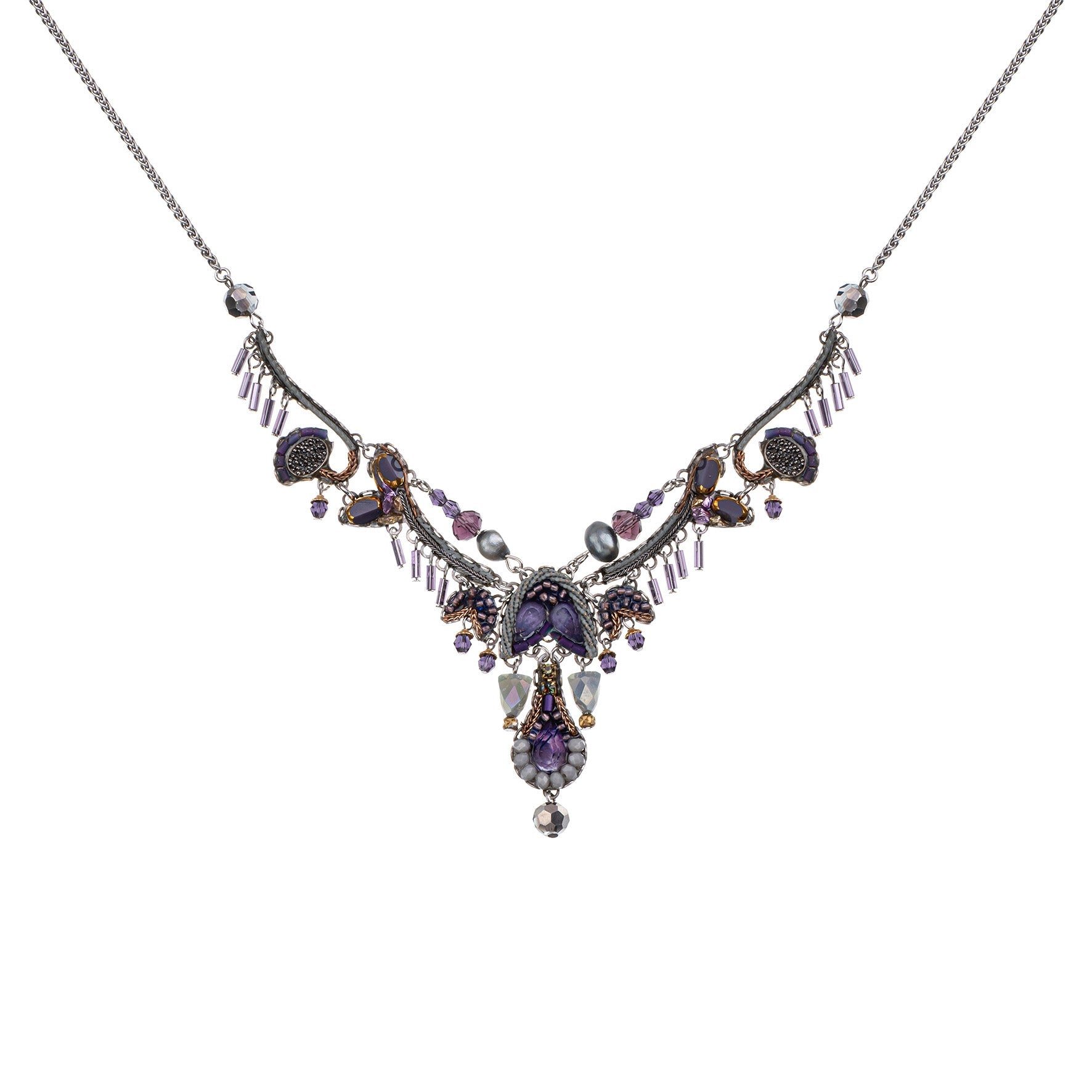 Ayala Bar Jewelry Ayala Bar Purple Passion Set,Unique Necklace,Charm