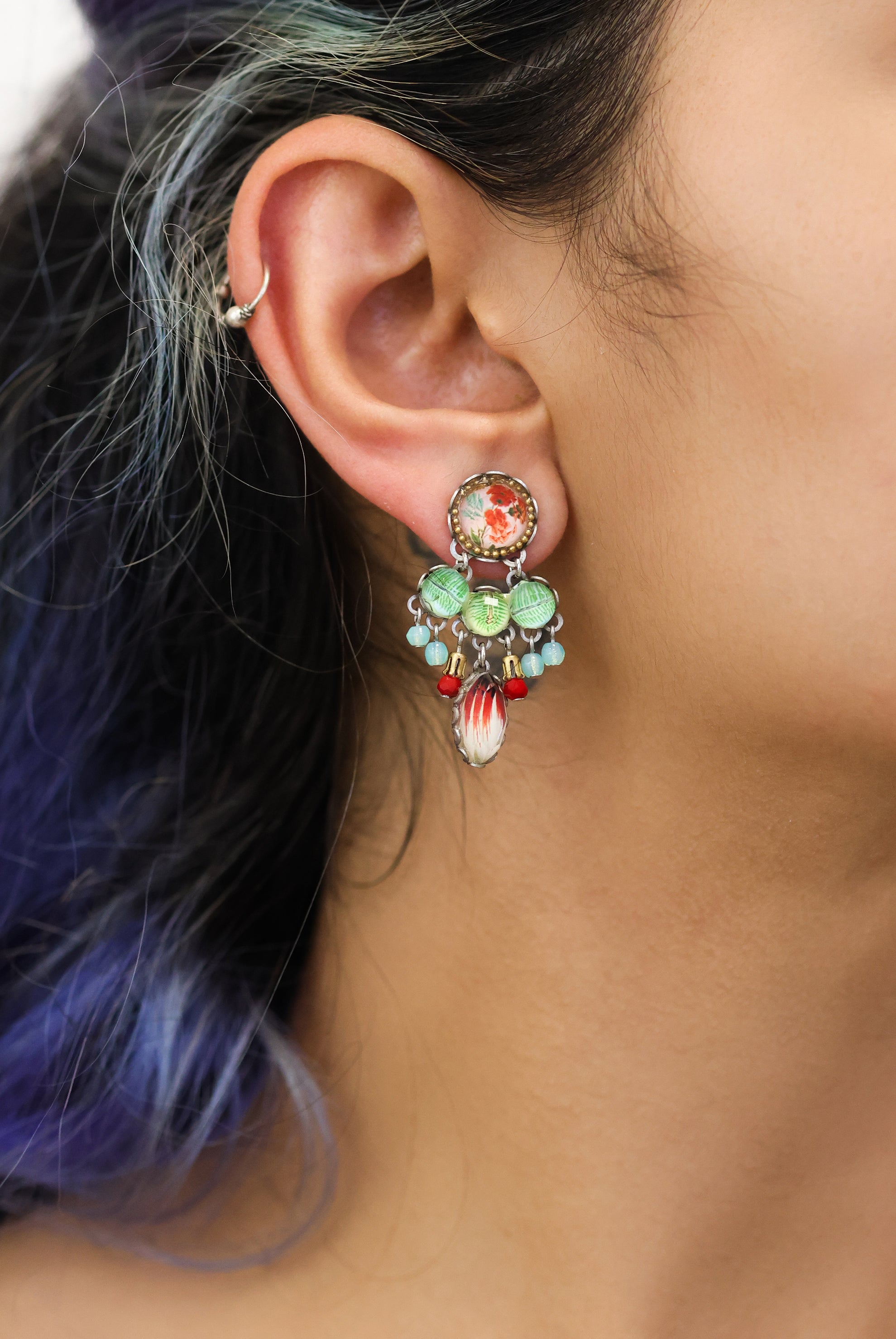 Ayala Bar Jewelry Ayala Bar Romantic Earrings Flower Garden   Set, Erica