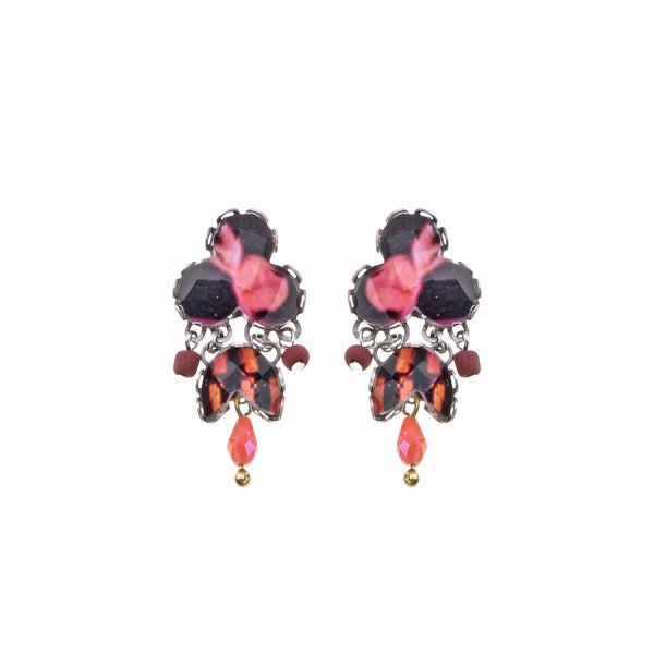 Ayala Bar Jewelry Ayala Bar Rosy Clay Set, Blossin Earrings