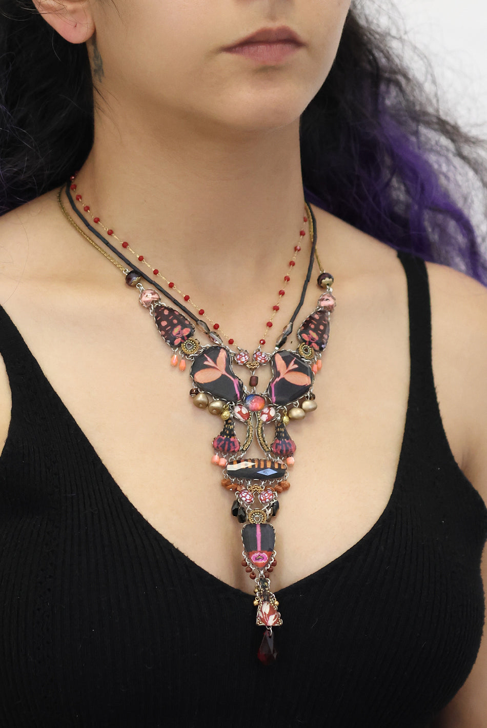 Ayala Bar Jewelry Ayala Bar Rosy Clay Set, Blosura Necklace