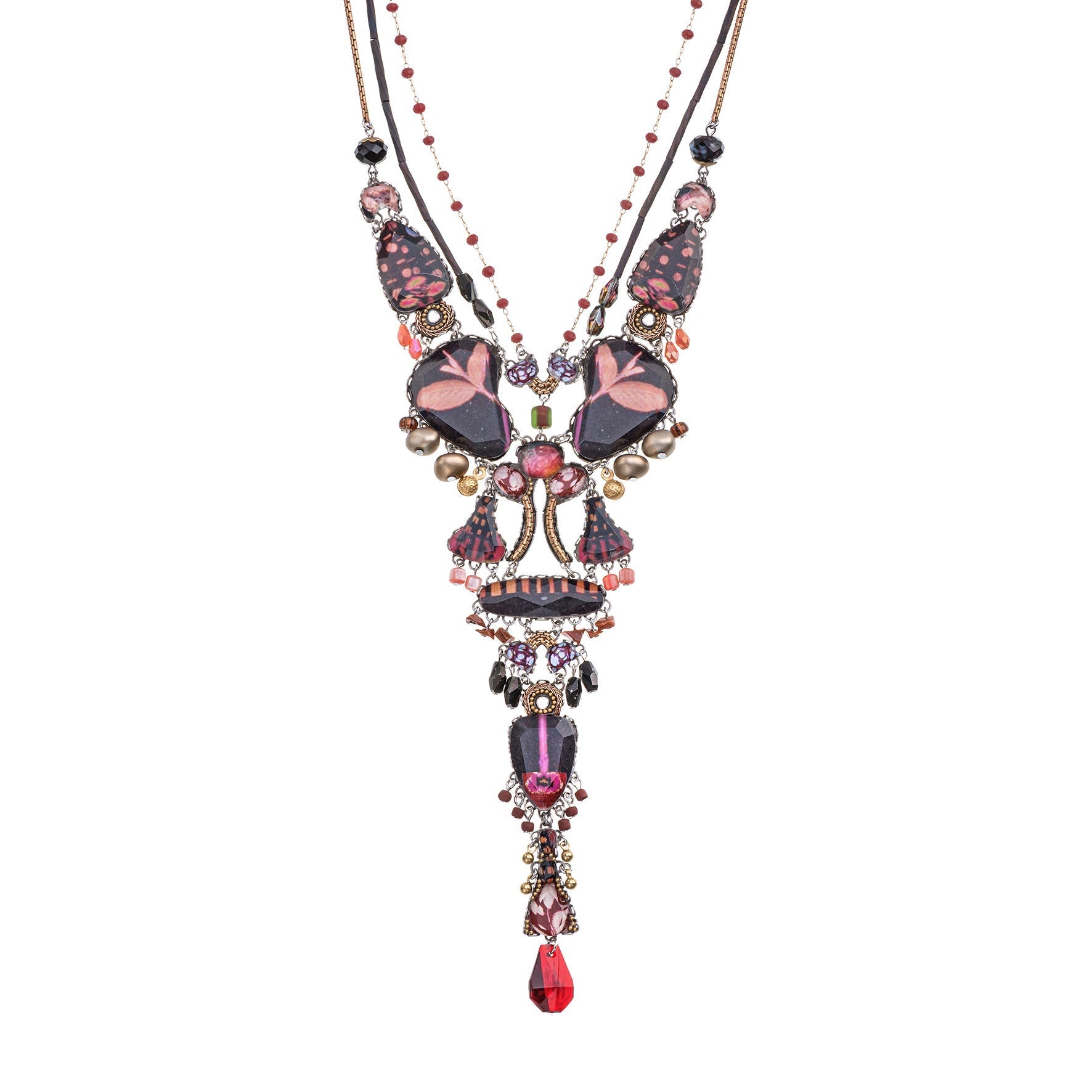 Ayala Bar Jewelry Ayala Bar Rosy Clay Set, Blosura Necklace