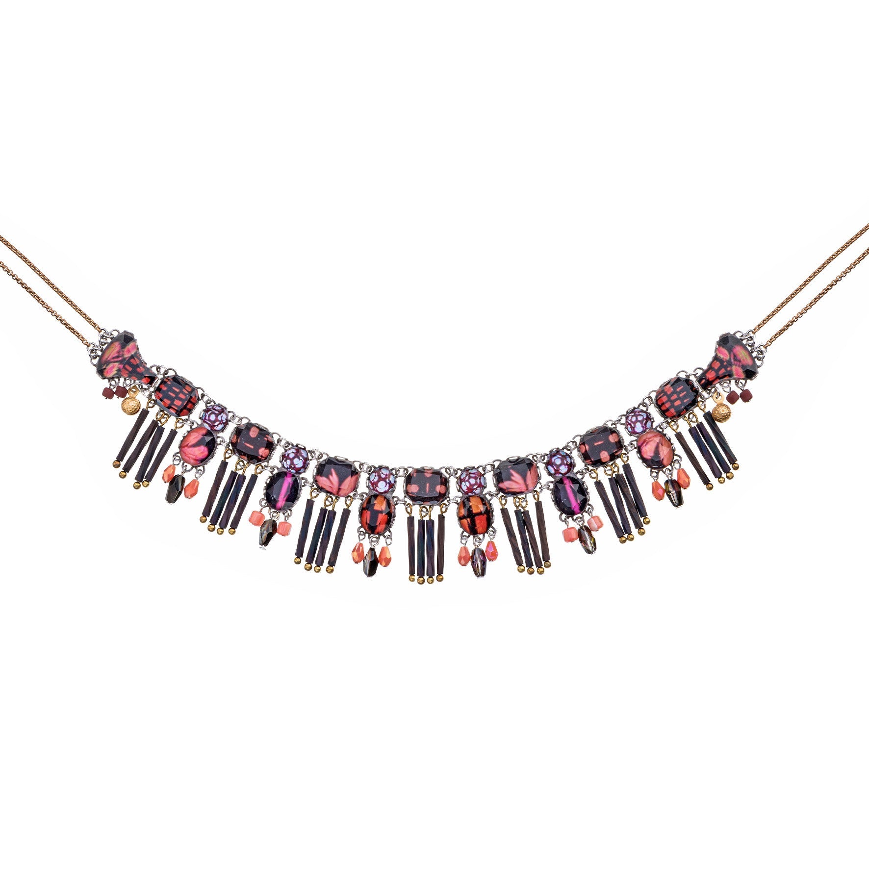 Ayala Bar Jewelry Ayala Bar Rosy Clay Set, Bramora Necklace