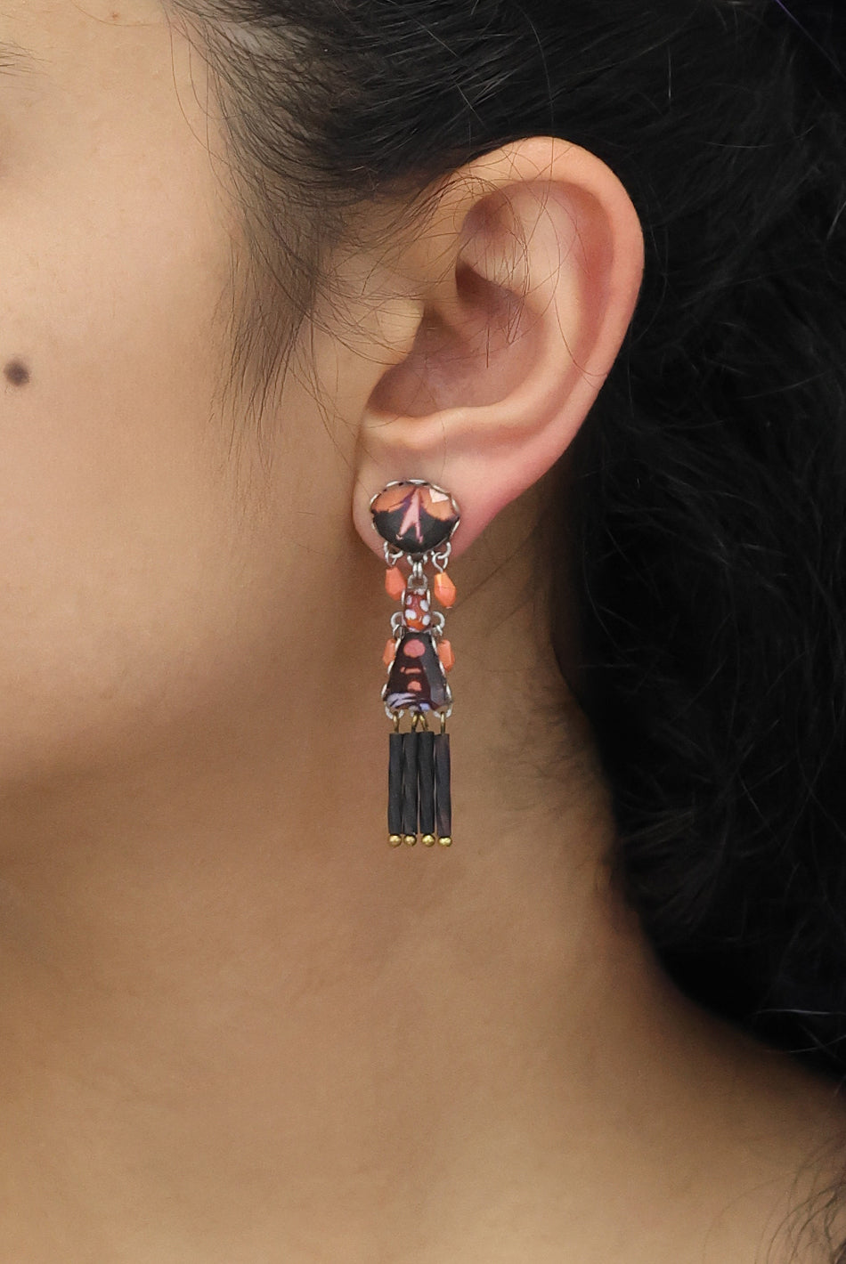 Ayala Bar Jewelry Ayala Bar Rosy Clay Set, Rosmelt Earrings