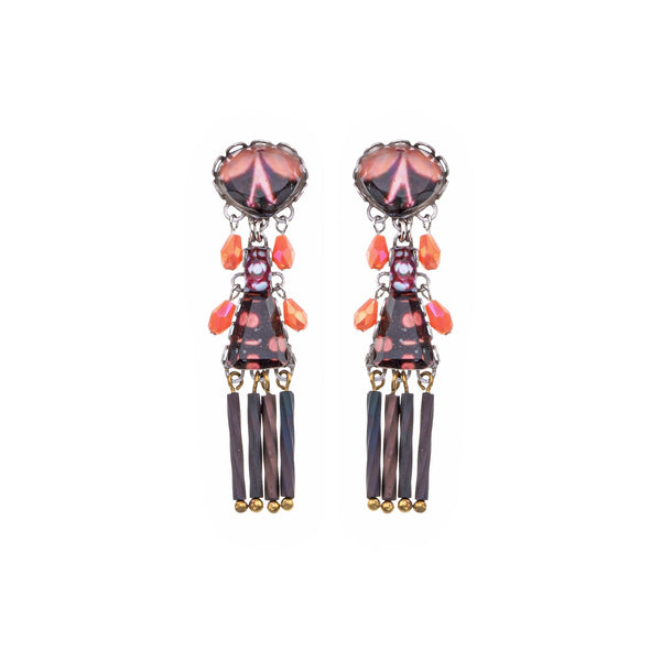 Ayala Bar Jewelry Ayala Bar Rosy Clay Set, Rosmelt Earrings