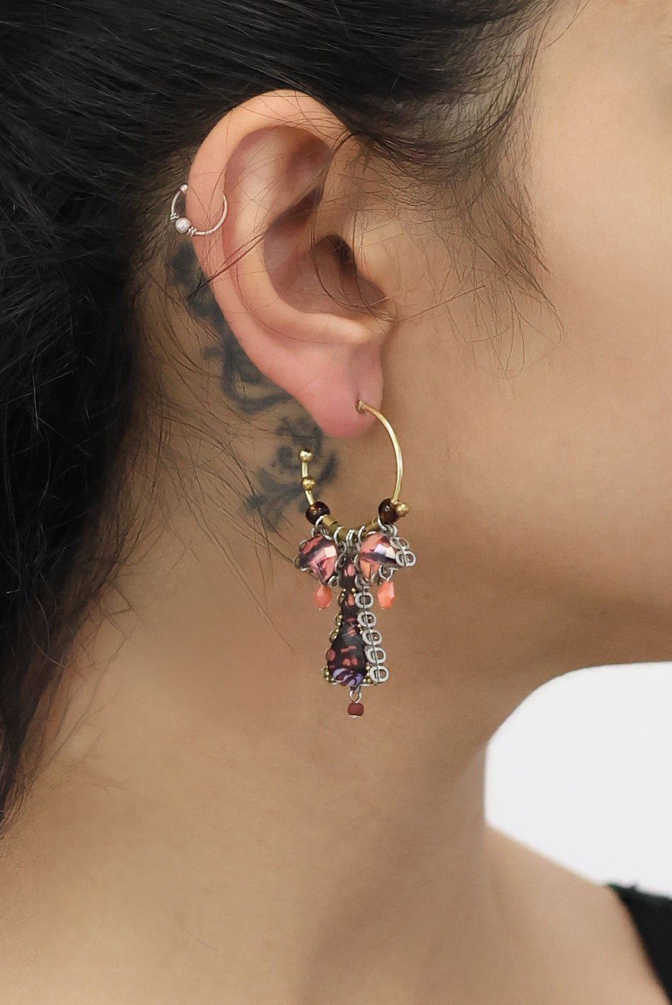 Ayala Bar Jewelry Ayala Bar Rosy Clay Set, Rosocoa Earrings