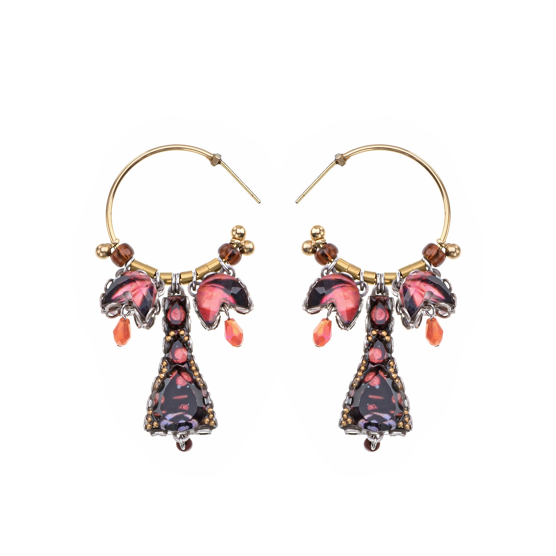 Ayala Bar Jewelry Ayala Bar Rosy Clay Set, Rosocoa Earrings