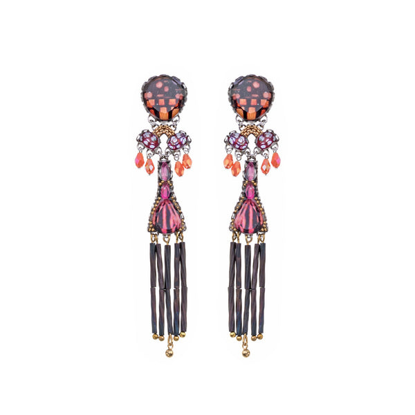 Ayala Bar Jewelry Ayala Bar Rosy Clay Set, Traffelle Earrings
