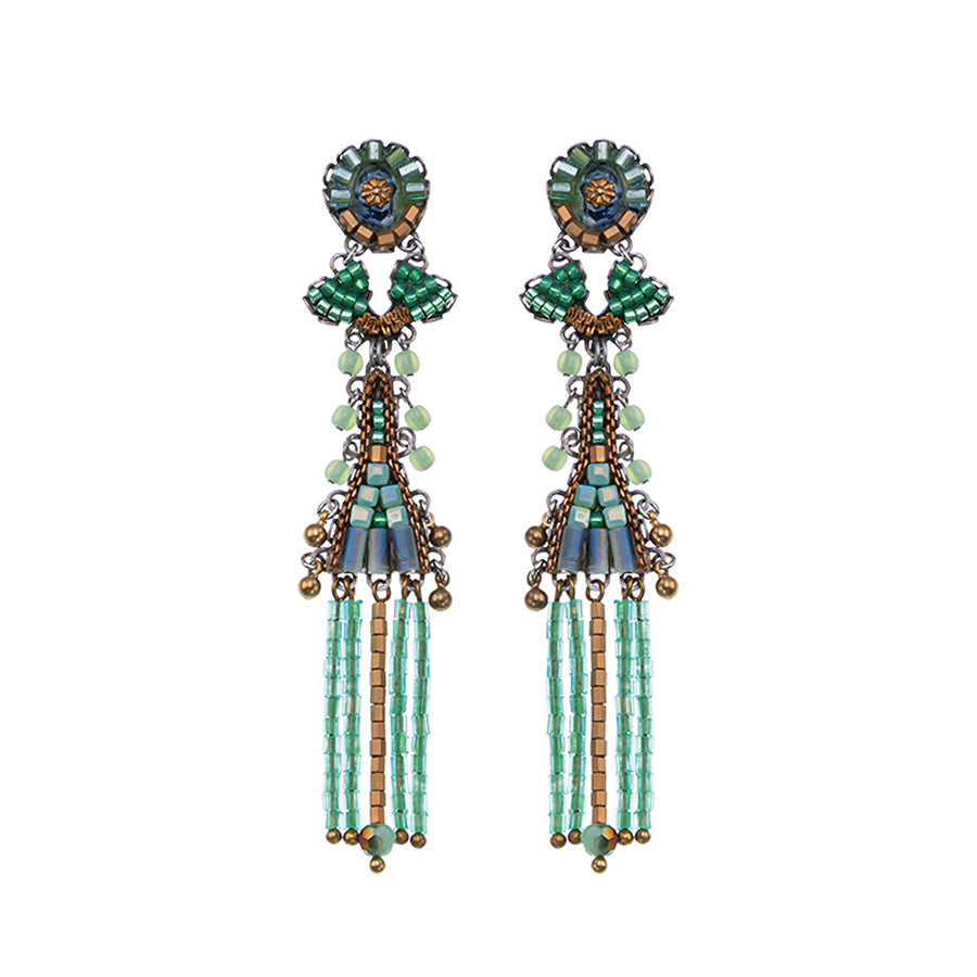 Ayala Bar Jewelry Ayala Bar Seagrass Set, Beaded Earrings, Halodule